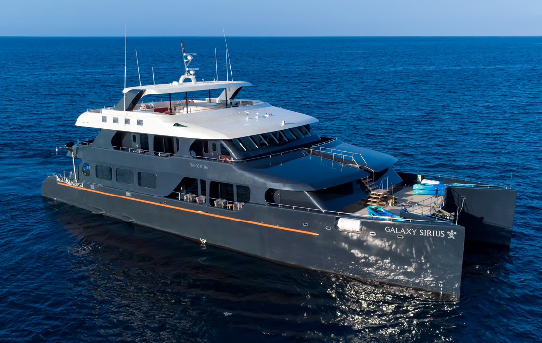 Galaxy-Sirius-Yacht-on-the-sea Galaxy Sirius Yacht on the sea