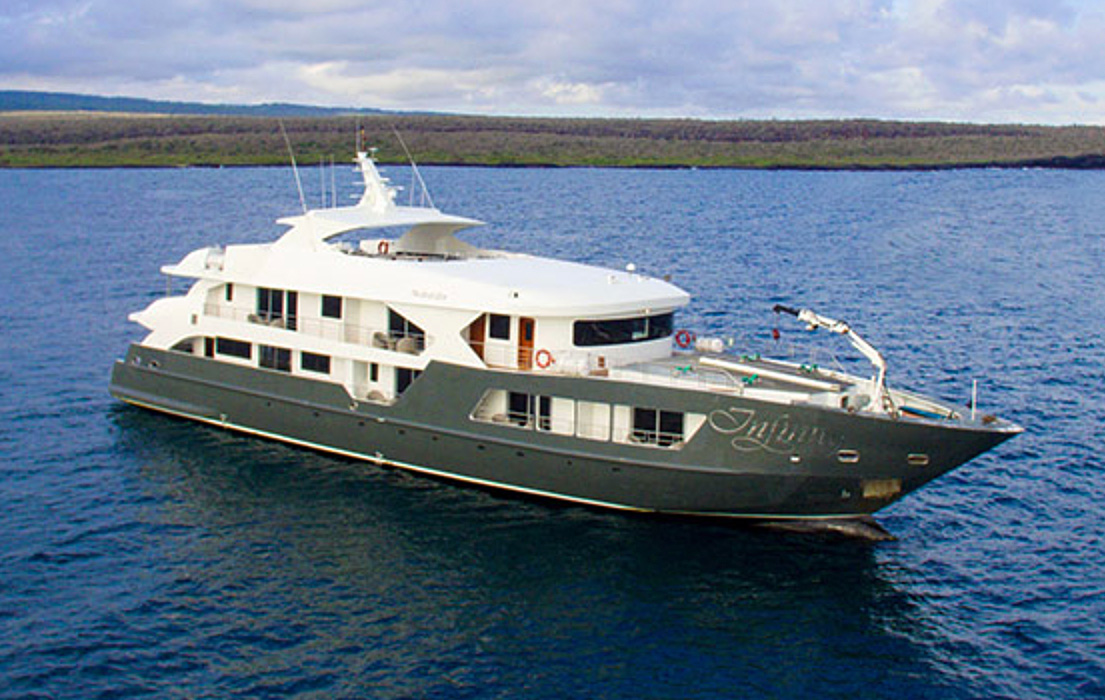 Royal-Galapagos-Infinity-at-anchor Royal Galapagos Infinity at anchor